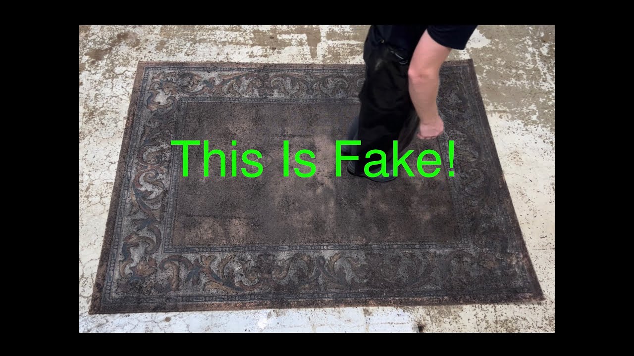 How to Fake Rug Cleaning | Bonus ASMR | #mountainrugclean #rugcleaning