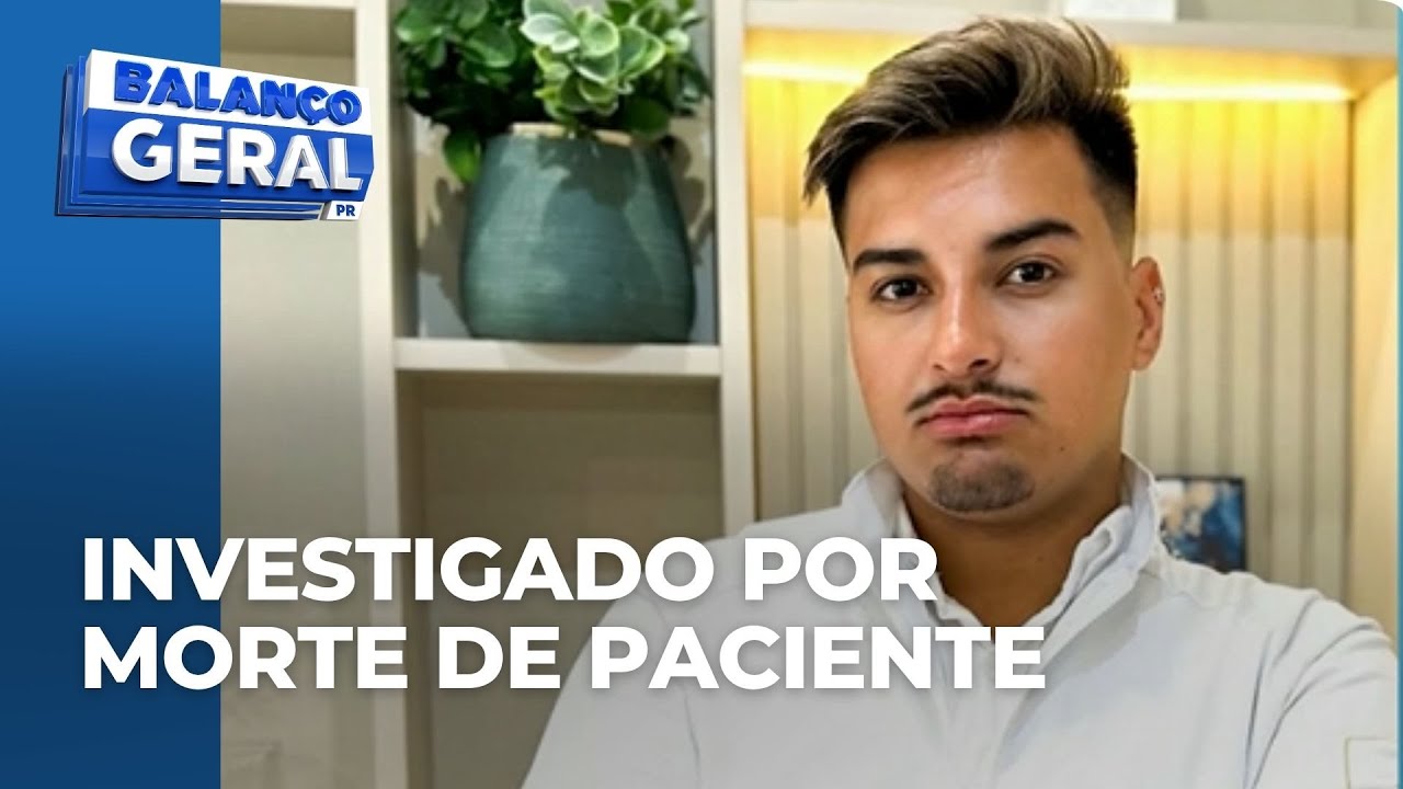 Estudante suspeito de procedimentos estéticos que mataram idosa volta para a delegacia