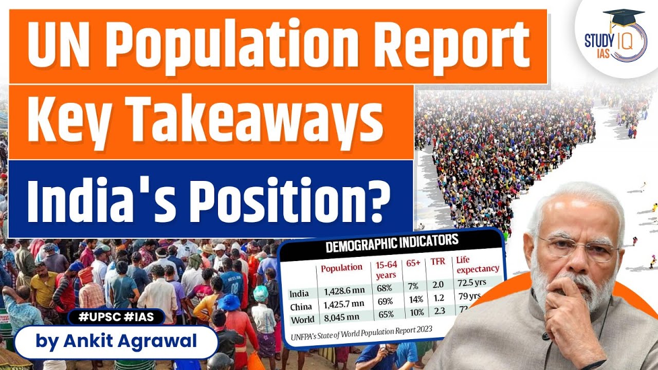 India Population 2023 | India’s Population Crosses China’s: India Population on the Rise | UPSC