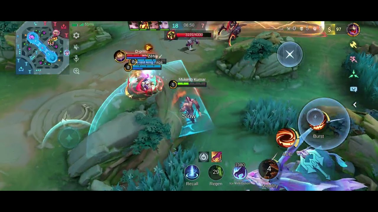 365 Day challenge Play with moba legend Ranked Day 365/5😊😊😱😱