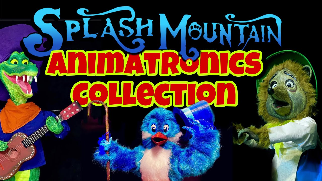 SPLASH MOUNTAIN ANIMATRONICS COLLECTION
