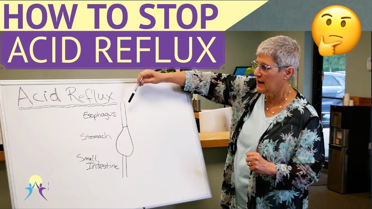 How To Stop ACID REFLUX [Symptoms & Treatment For HEARTBURN]