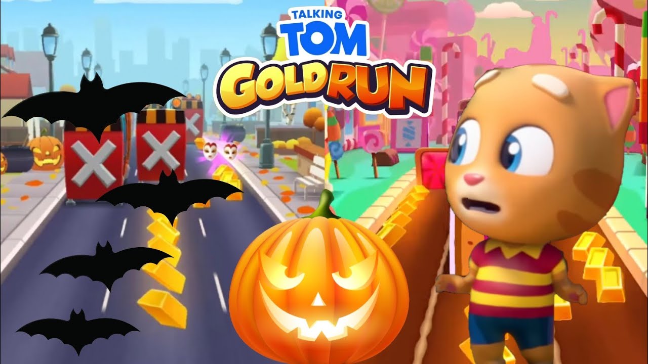 Talking Tom Gold Run Halloween 2024 - Talking Ginger