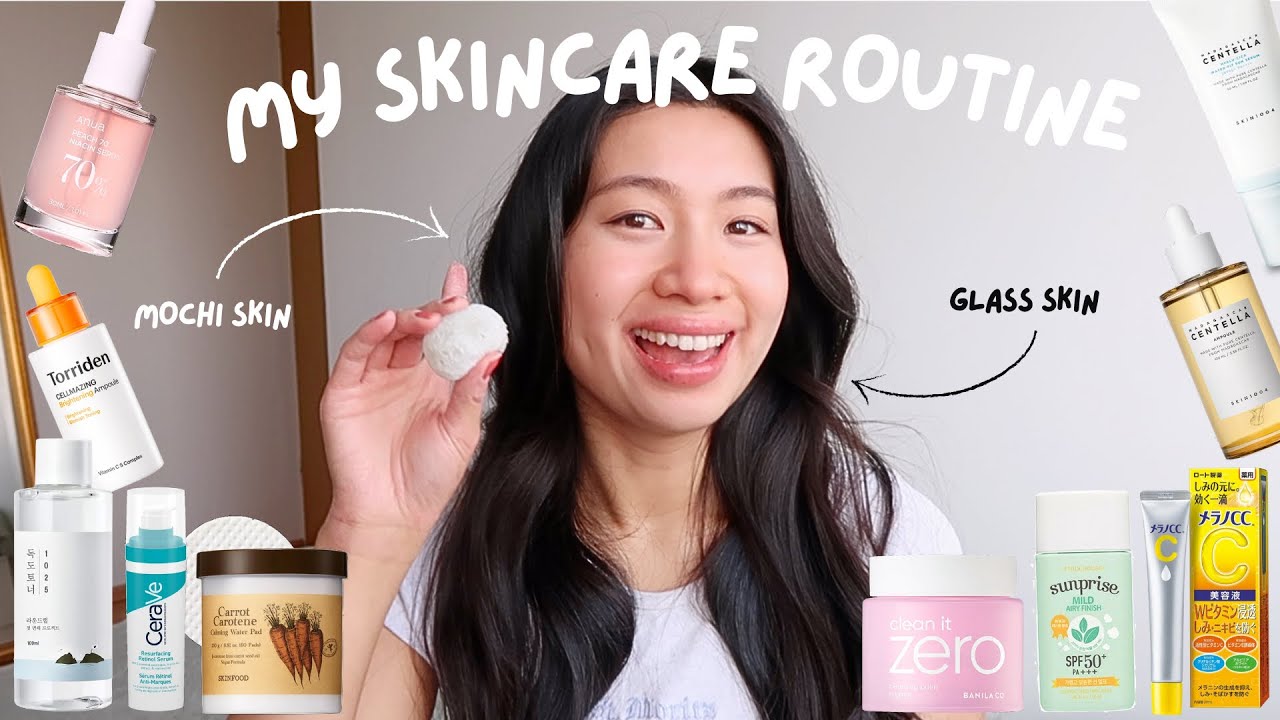 Korean Skincare Routine for That Mochi Glow 🍡✨(Glass Skin Who?)