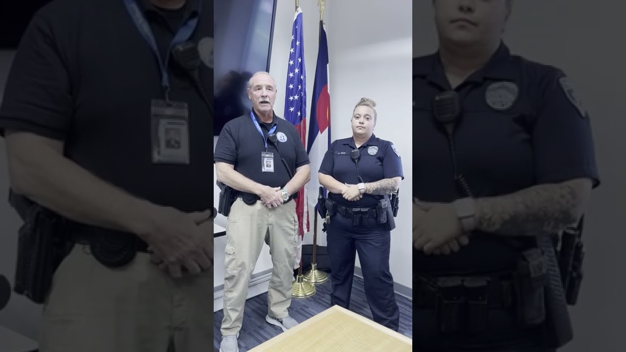 Safety Director Bob Lininger & Officer Allison Dean Monthly Message