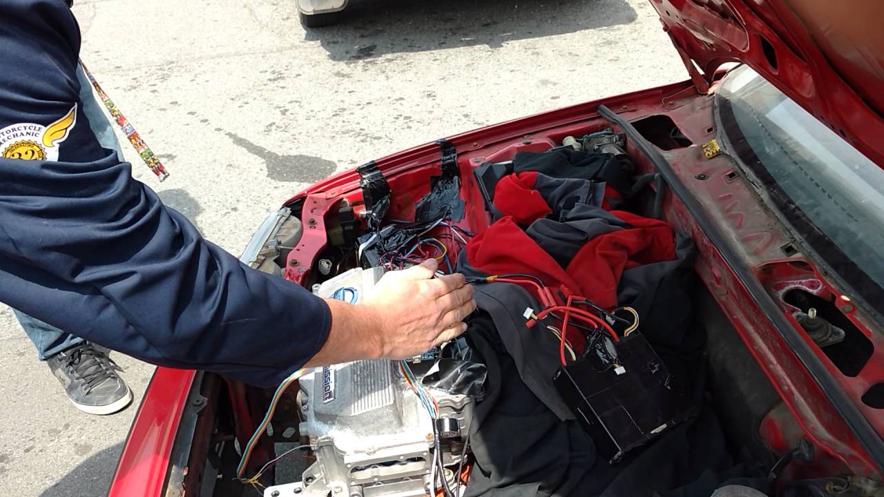 Electric CRX with DIY controller and leaf motor