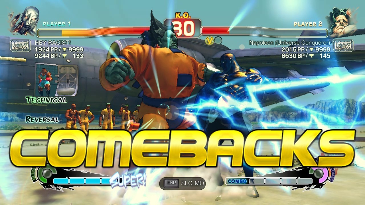 USF4 ▶ Подборка возвращений