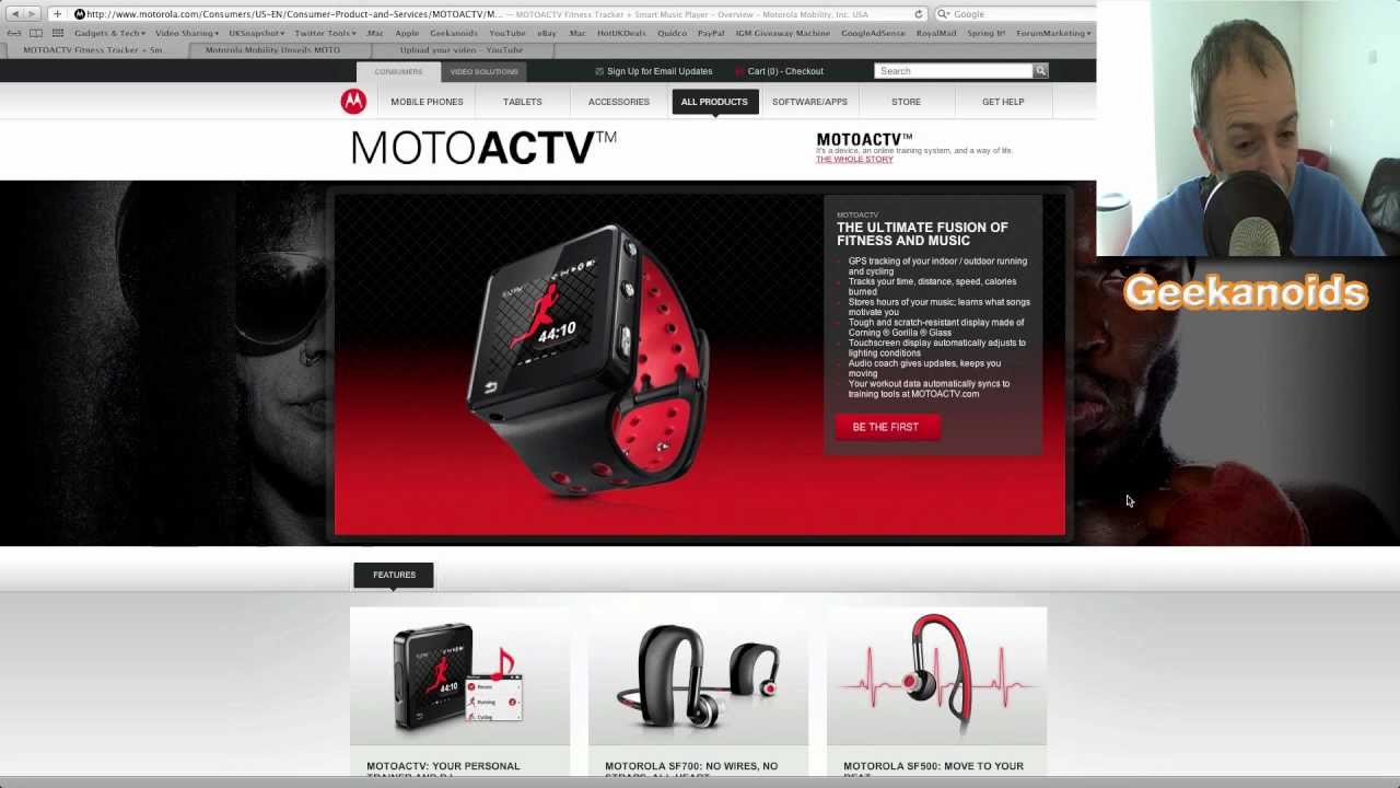 Motorola MOTOACTV First Impressions - iPod Nano watch out!