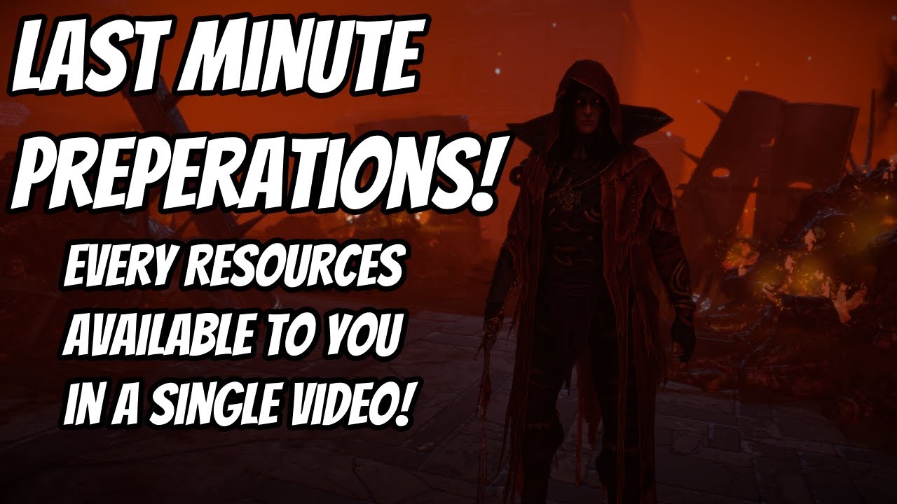 LAST MINUTE PREPERATIONS: All Tools & Resources Available!