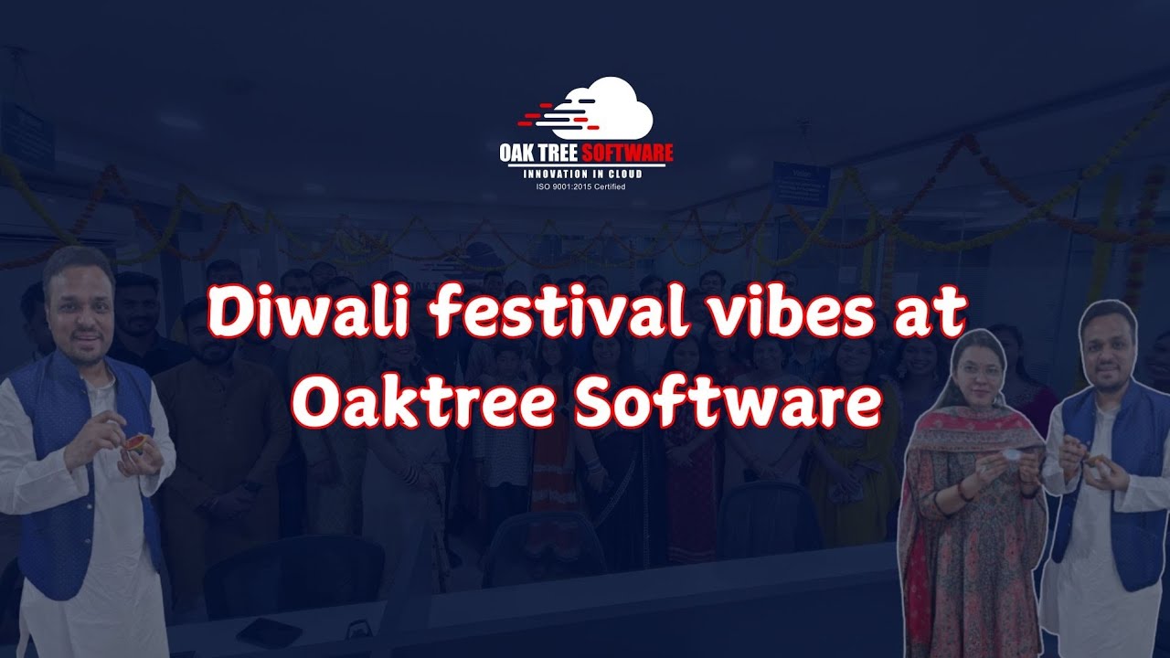 Diwali festival vibes at oaktree software