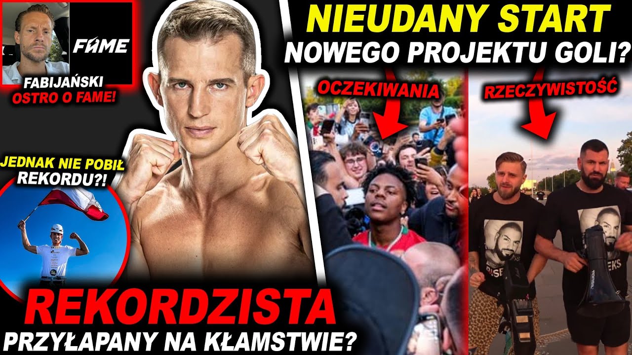 AFERA ZAWODNIKA CLOUT MMA! (FAME, REKORDZISTA, GOLA, FERRAR, BOXDEL, FABIJAŃSKI, SZYMOOL)