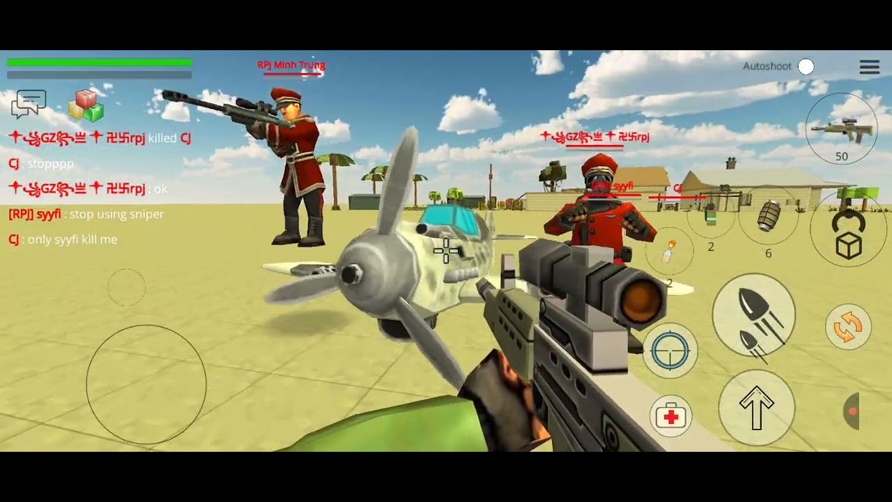 Me and Cj and GZ | Minh Trung | Syyfi play Strike Fortress Box Royale 