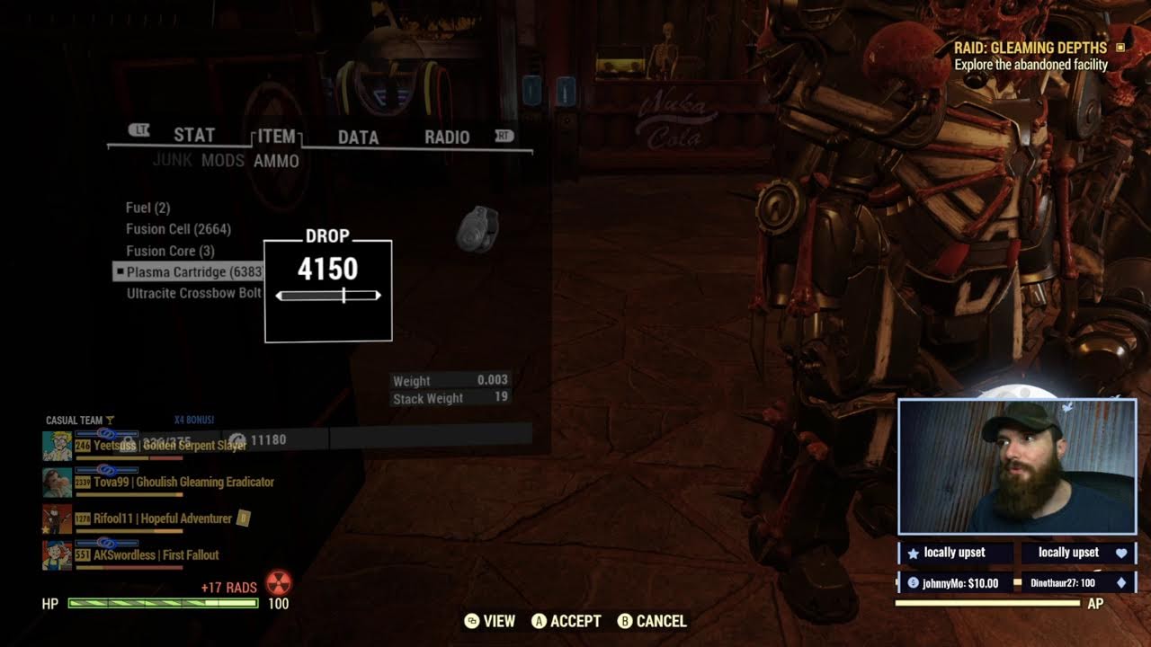 Carrying Random Fallout 76 Viewers Through the Raid to Get Fast Levels & Good Gear (DON'T MISS OUT)
