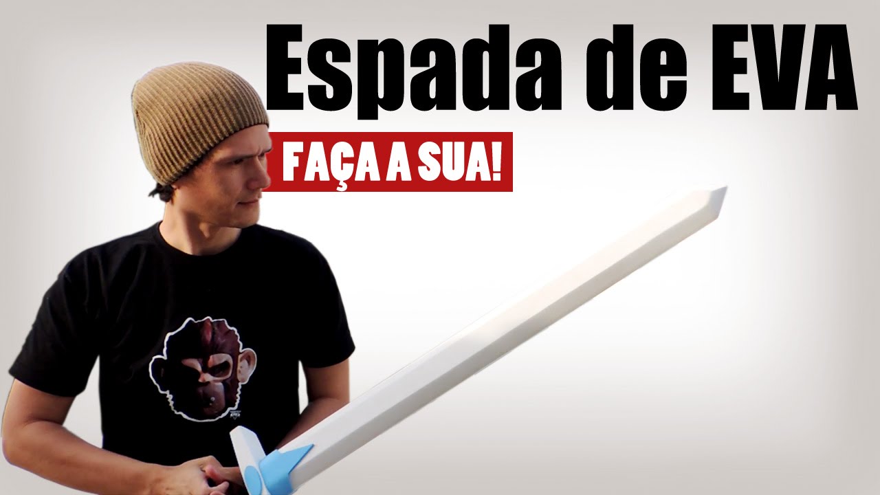 Espada de Treino em EVA – Faça a sua!