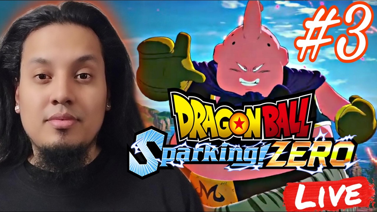 Dragon Ball Sparking Zero Goku Story Walkthrough Gameplay LIVE Part 3 – (Majin Buu Saga Begins)