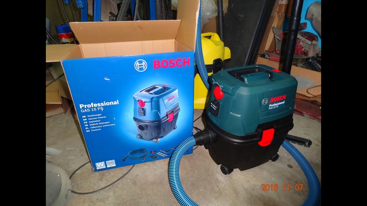Пылесос Bosch GAS 15 PS Professional.