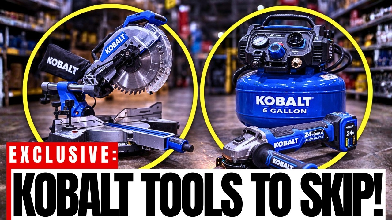 8 инструментов KOBALT от Lowe's, которых следует избегать любой ценой (и что купить вместо них)