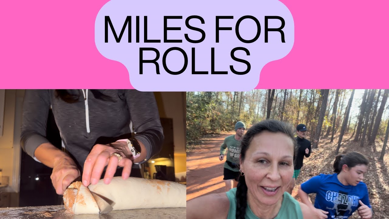 I Made Cinnamon Rolls Before Running 12 Miles…