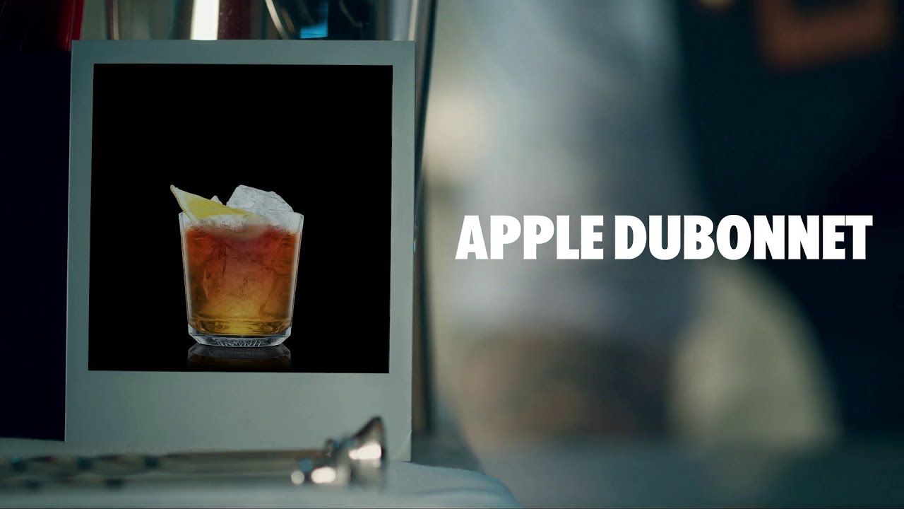 APPLE DUBONNET DRINK RECIPE - HOW TO MIX