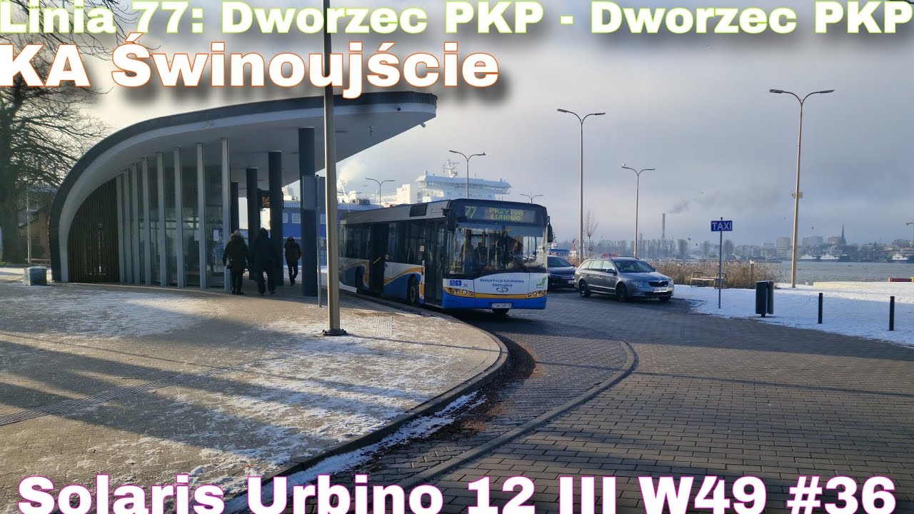 KA Świnoujście - Linia 77, Solaris Urbino 12 III W49 #36
