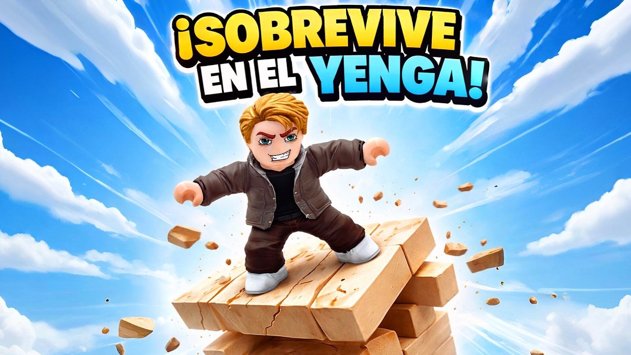 NO TE CAIGAS DEL YENGA EN ROBLOX CON MIS SEGUIDORES!