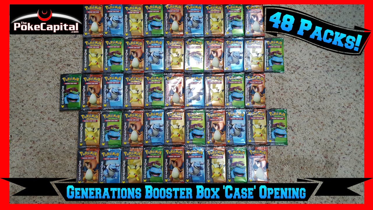 Pokemon Cards Generations Booster Box CASE Opening of 48 Packs of Mew Mythical Collection
