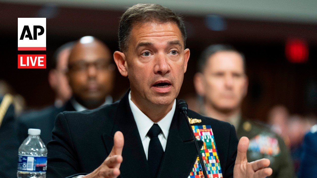 LIVE: Head of Central Command testifies before Senate committee on Iran war