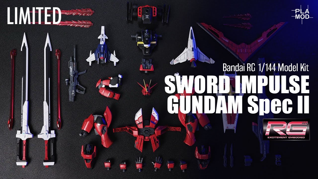 [FULL] RG Sword Impulse Gundam Spec II Speed Build – From Box to Pose!#RGSwordImpulse #ソードインパルス