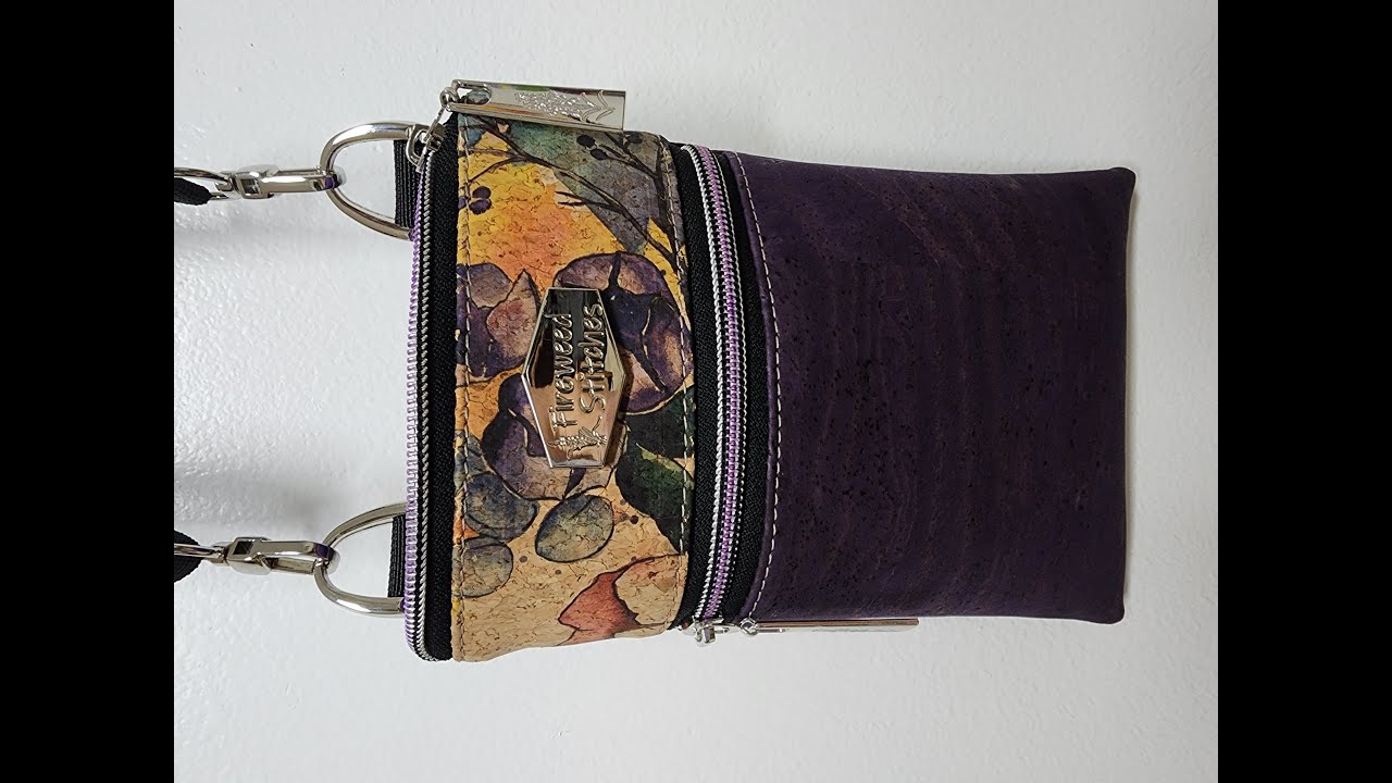 Watch me do a live sew of the Cell Mate crossbody bag.