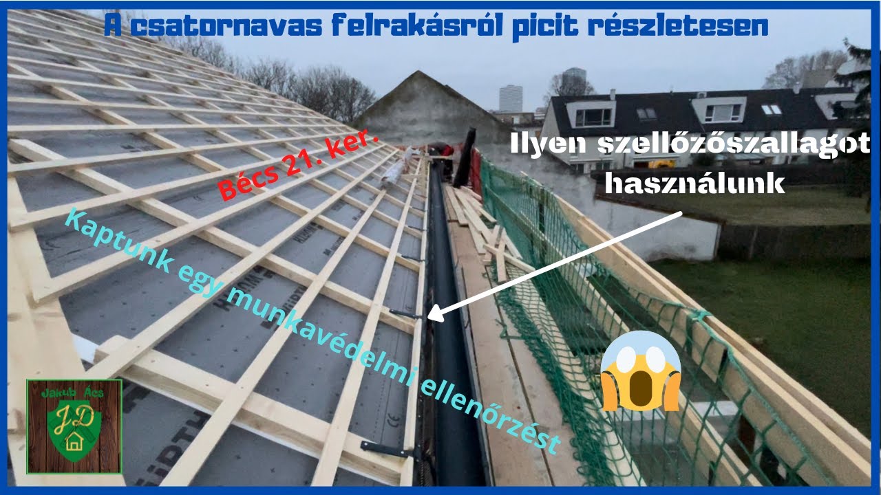 Rohanós délelőtt - lécezés és csatornázás!!! (Bécs 21. ker.)