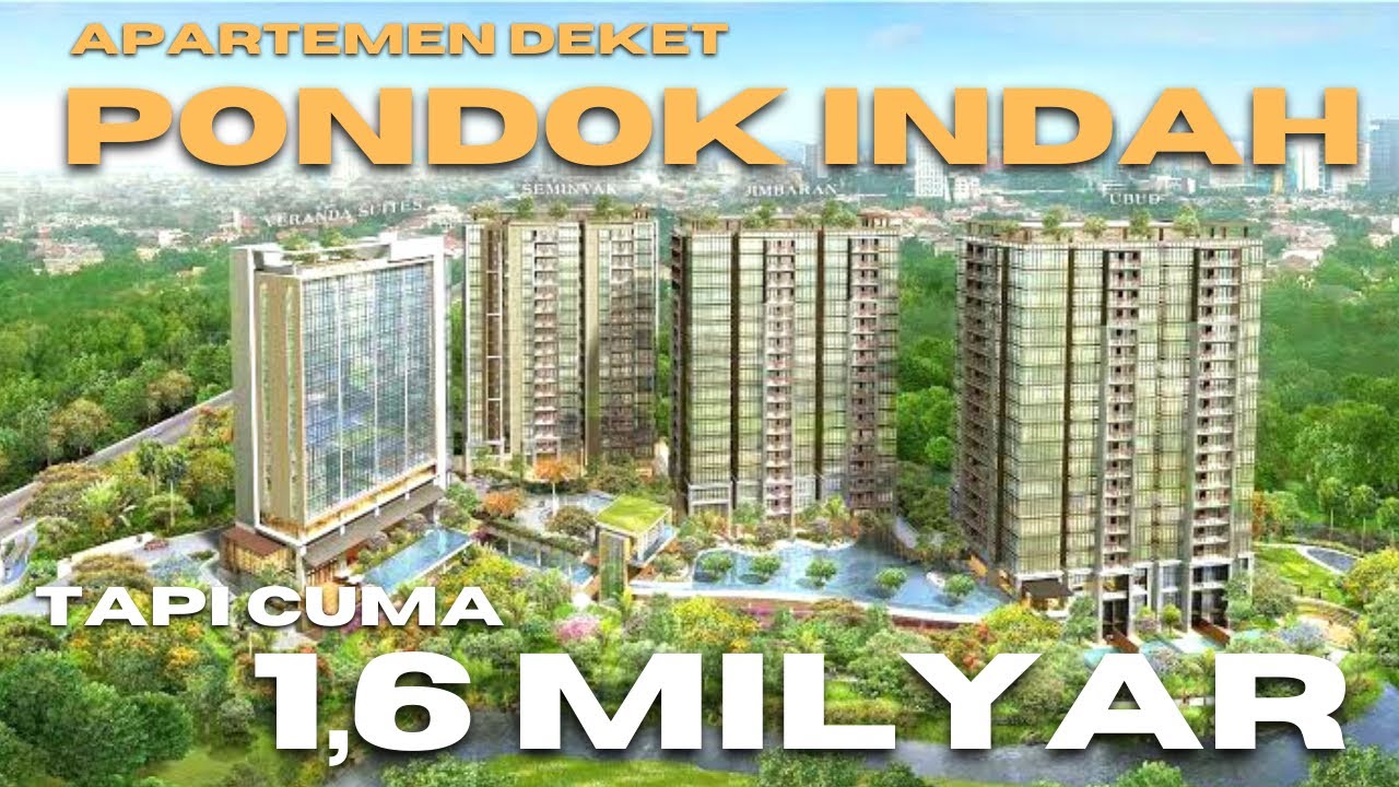 APARTEMEN MEWAH DEKAT PONDOK INDAH CUMA 8 JUTAAN PERBULAN?