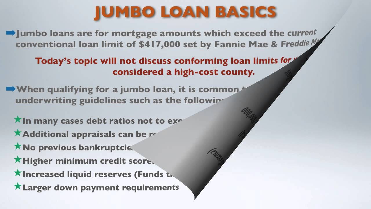 What is a Jumbo Loan?