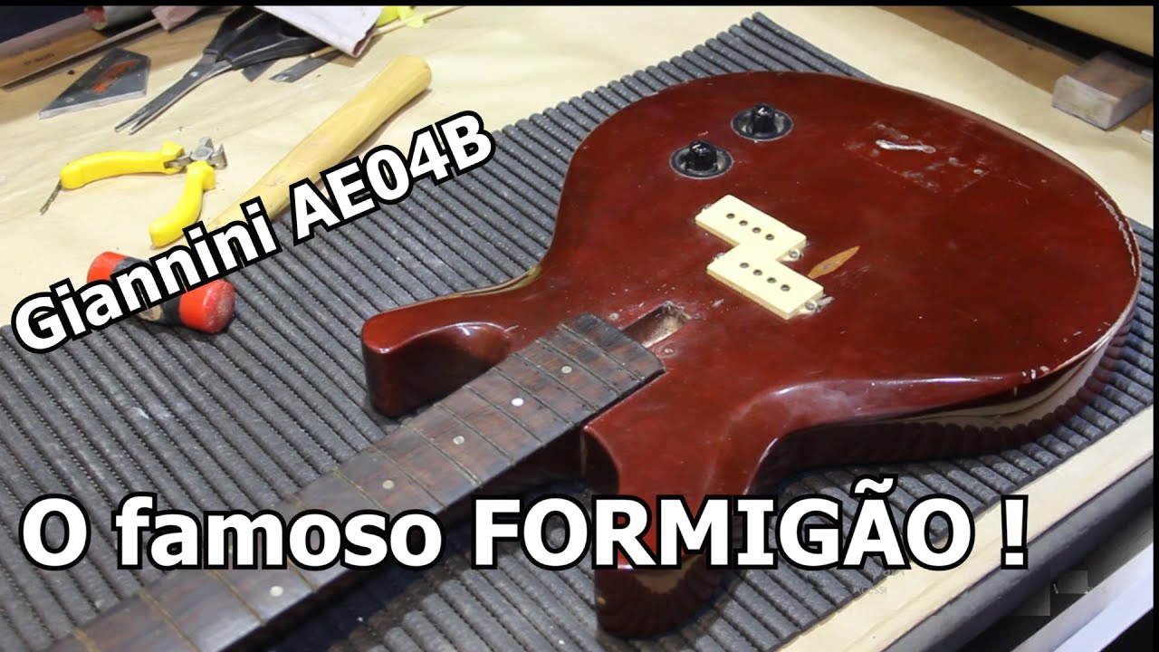 Customização: Baixo Giannini AE04B 