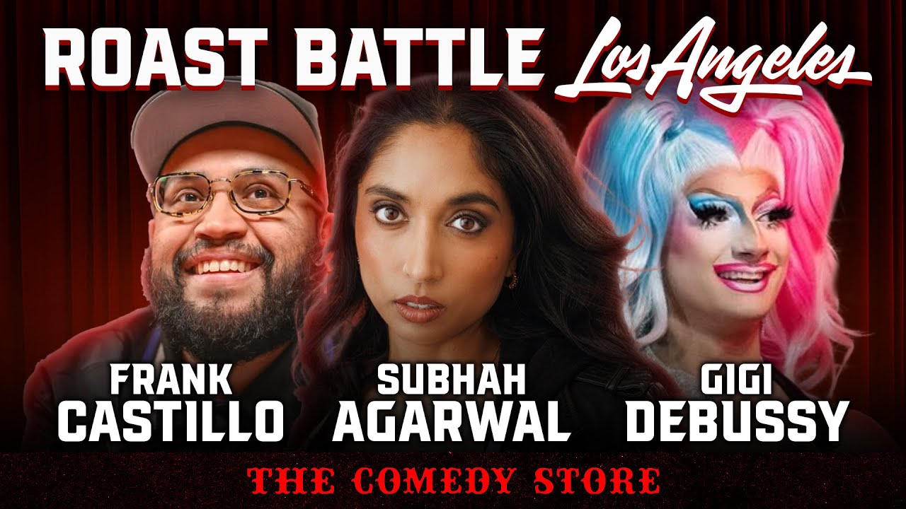 RBL LA @ The Comedy Store | Frank Castillo + Subhah Agarwal + Gigi DeBussy
