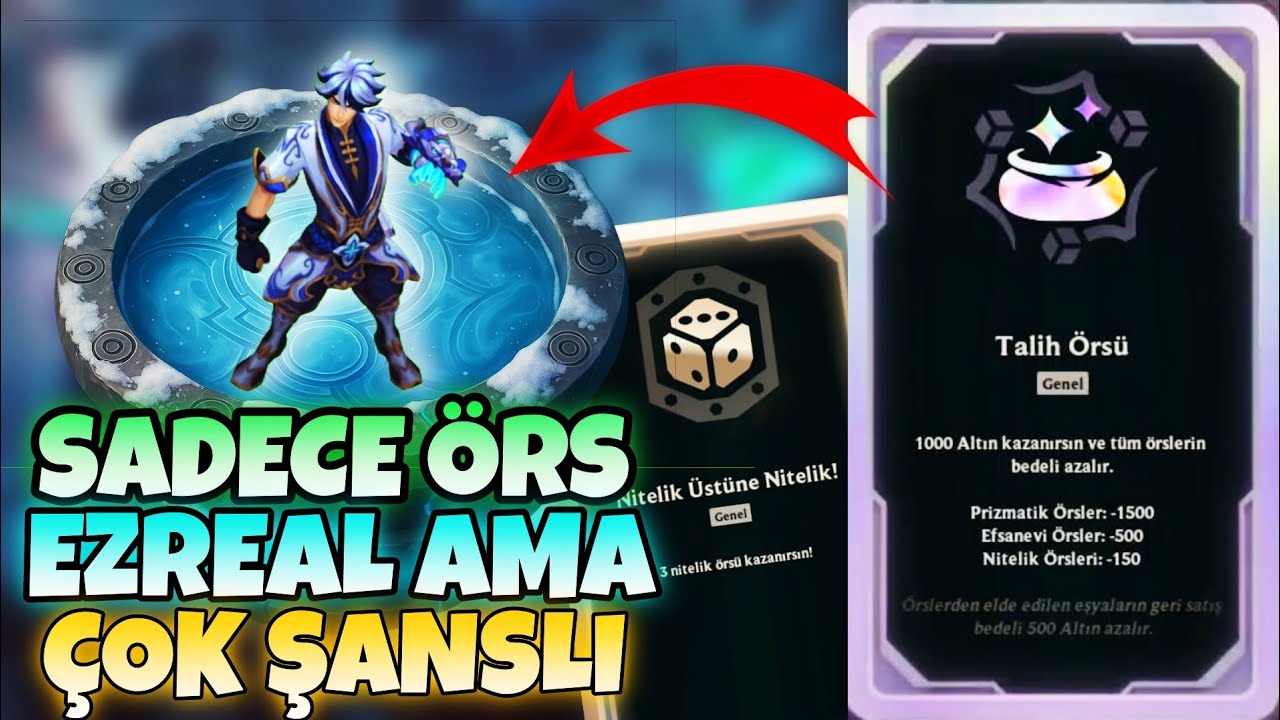 SADECE ÖRS EZREAL AMA FAZLA ŞANSLI - LOL ARENA MODU