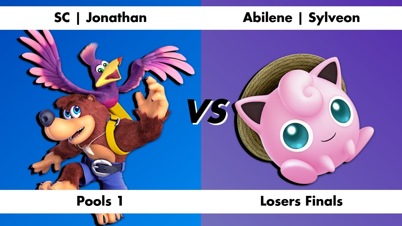 Battle At The Boro Pools - Jonathan (Banjo And Kazooie) Vs. Sylveon (Jigglypuff)