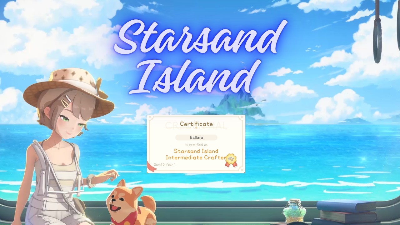 After the Game Breaking Bug… We Continue! | Starsand Island Intermediate Crafting Quest