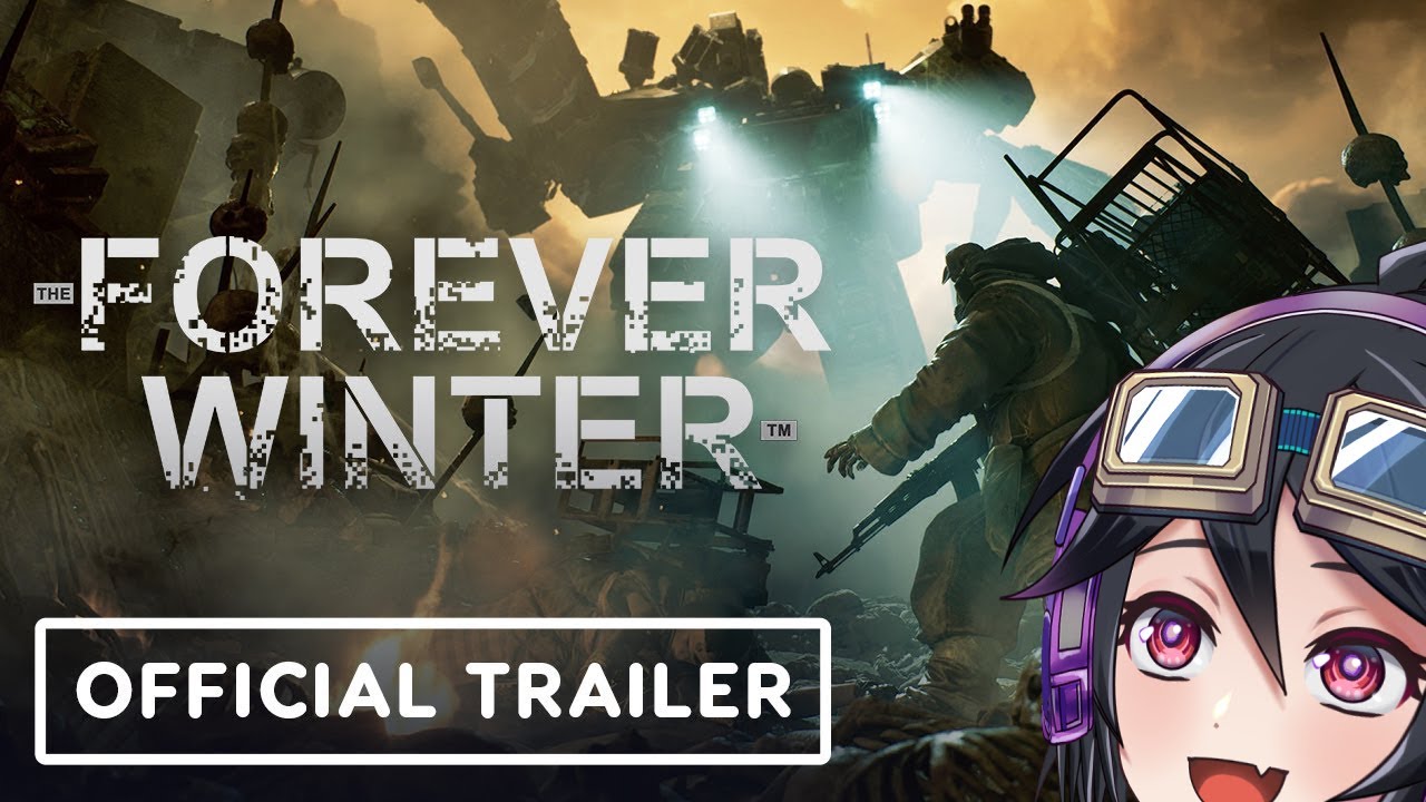 Mecha pilot Vtuber reacts to The Forever Winter Trailers #react #vtuber  #gaming #foreverwinter