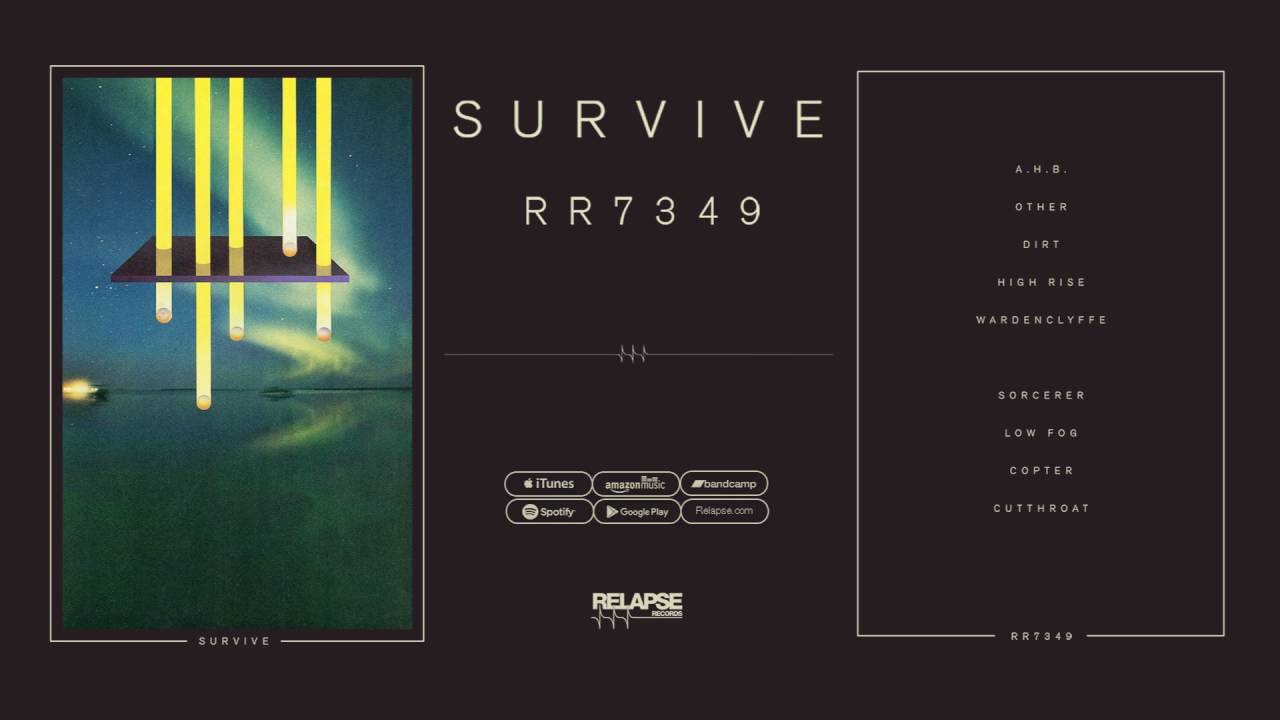 S U R V I V E - 'RR7349' (Full Album Stream)