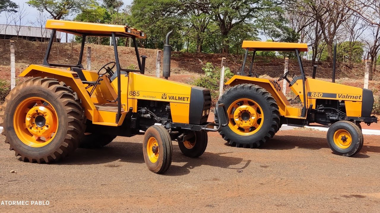 VALMET 885 OU VALMET 880??? OS 2 A VENDA!!! 1 DELES TURBO!!!VEJAM AS DIFERENÇAS ENTRE ELES, TOPS...