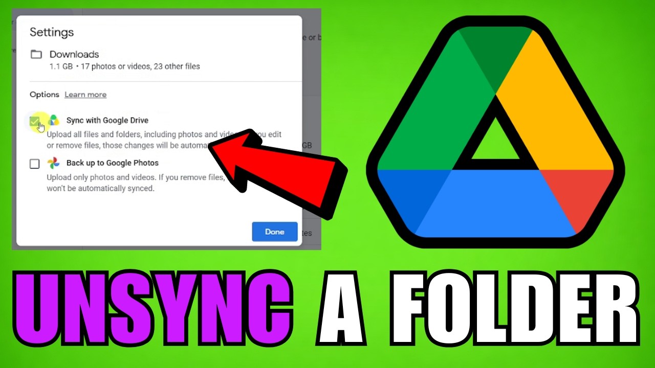 How To Unsync A Google Drive Folder (2026) (Complete Guide)