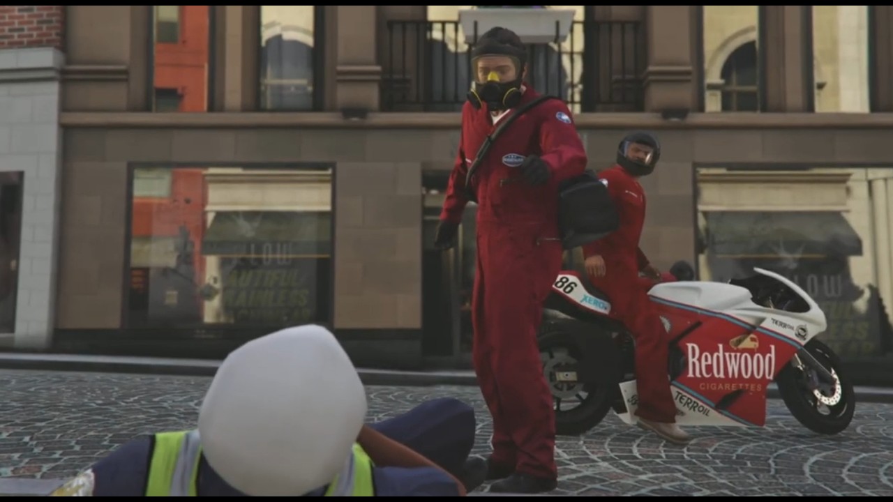 A HEIST!?! TREVOR?!? SO MANY THINGS HAPPENING HERE (GTA 5)