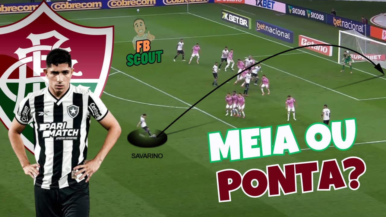 COMO JOGA SAVARINO, REFORÇO DE PESO DO FLUMINENSE