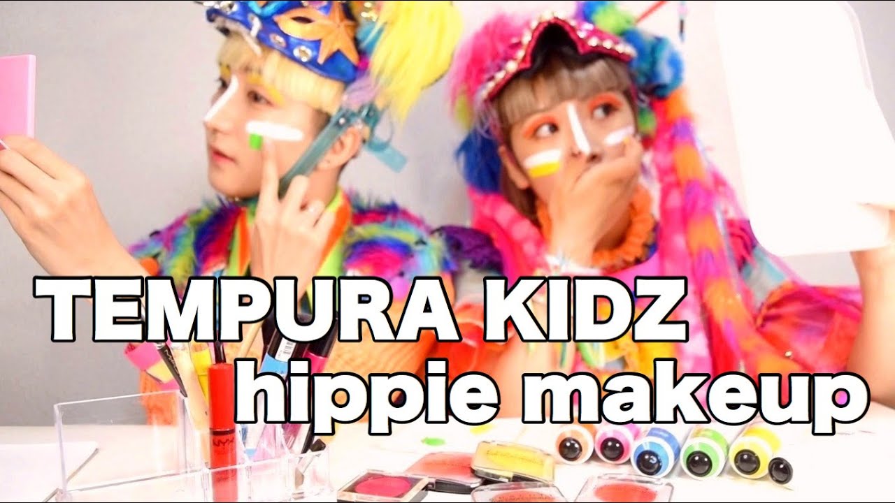 【民族】TEMPURA KIDZ hippie makeup