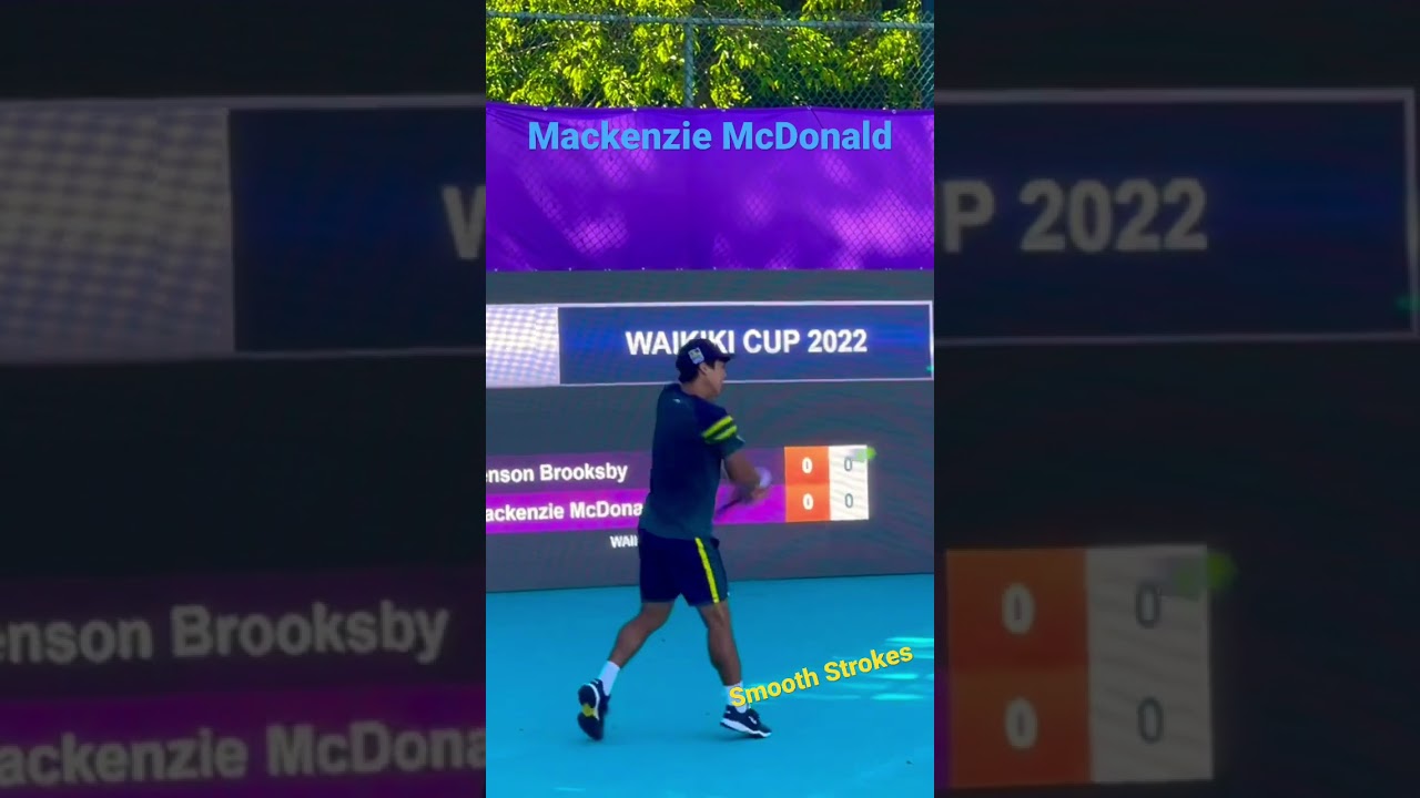 Mackenzie McDonald  #waikiki #tennis#tennisplayer#hawaii #rafaelnadal #ucla#forehand #atptour #atp