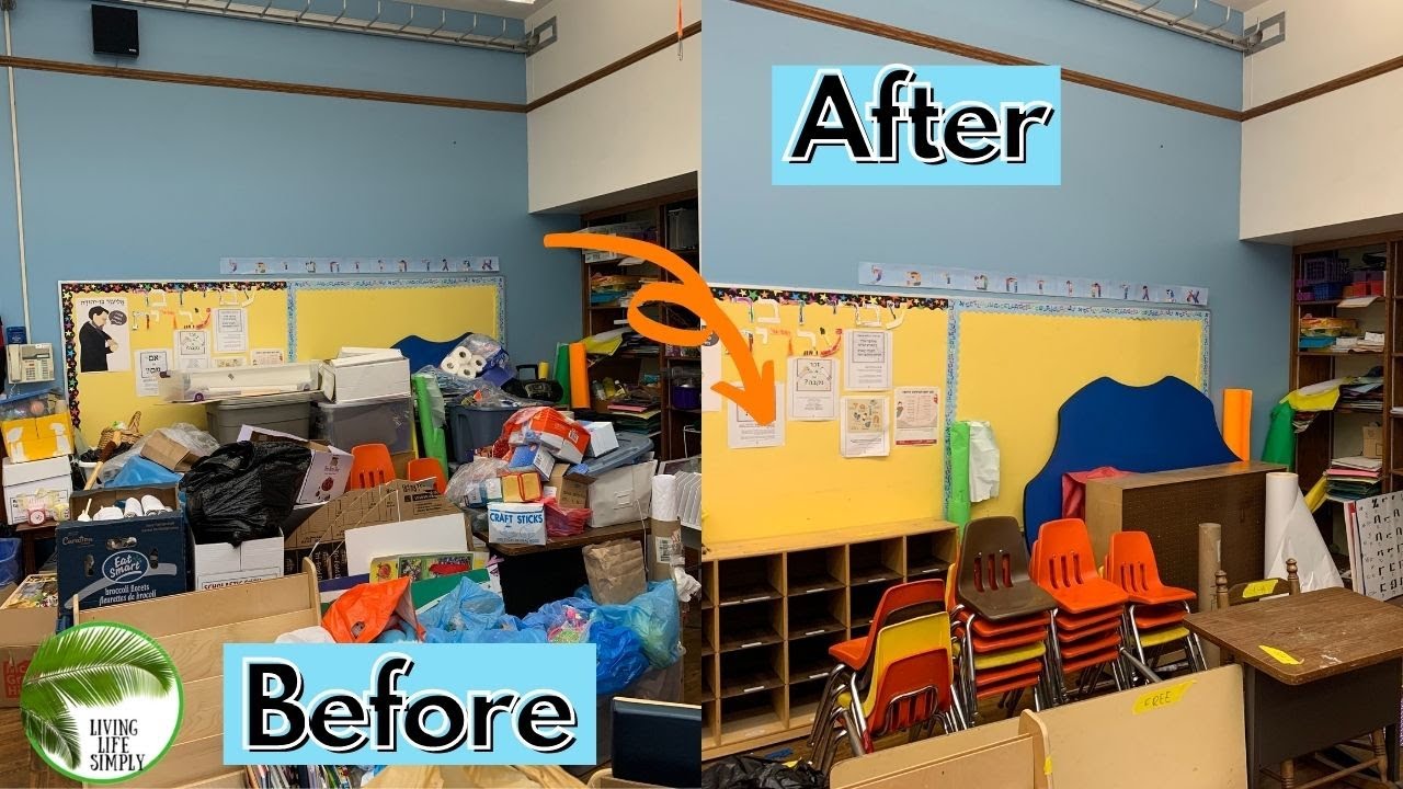 CLASSROOM CLEAN OUT 2021// End Of Year Cleaning