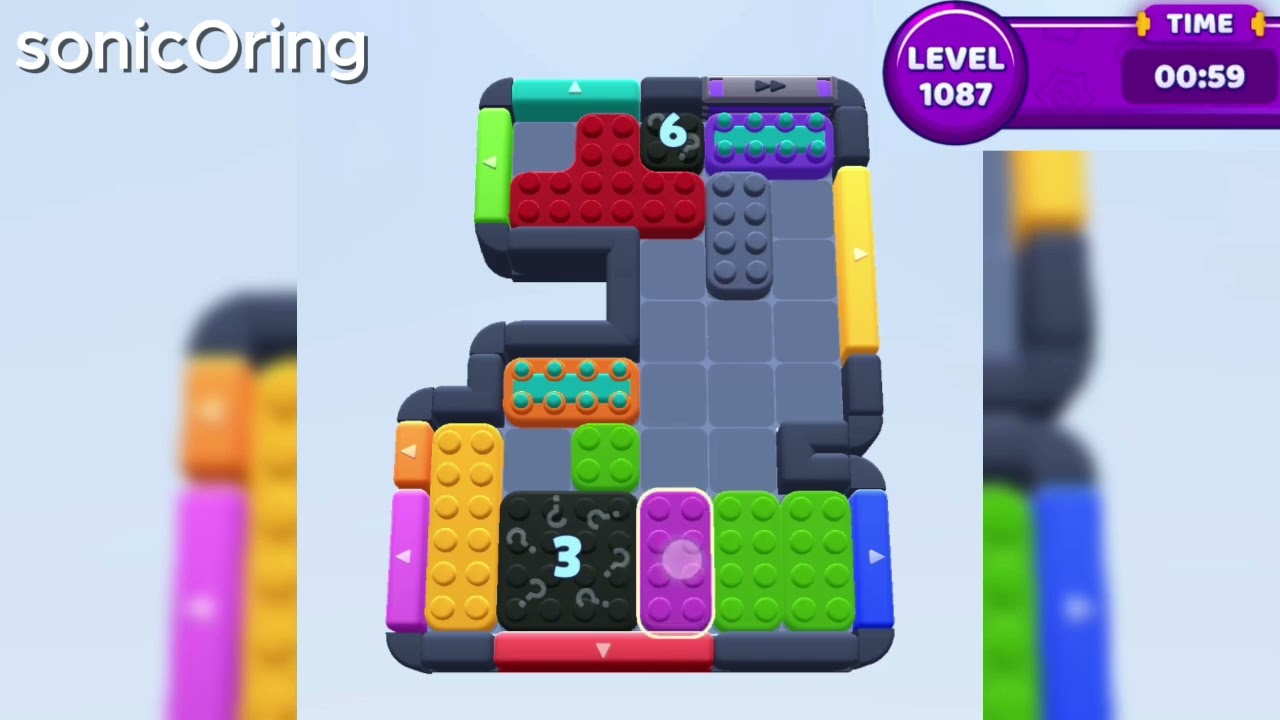 Color Block Jam Уровень 1087
