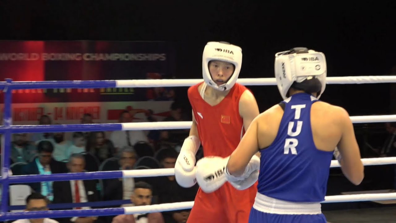 Finals YW57kg WANG MIQI (CHN) vs BENEK PINAR (TUR)  | IBA YWCHs Budva 2024