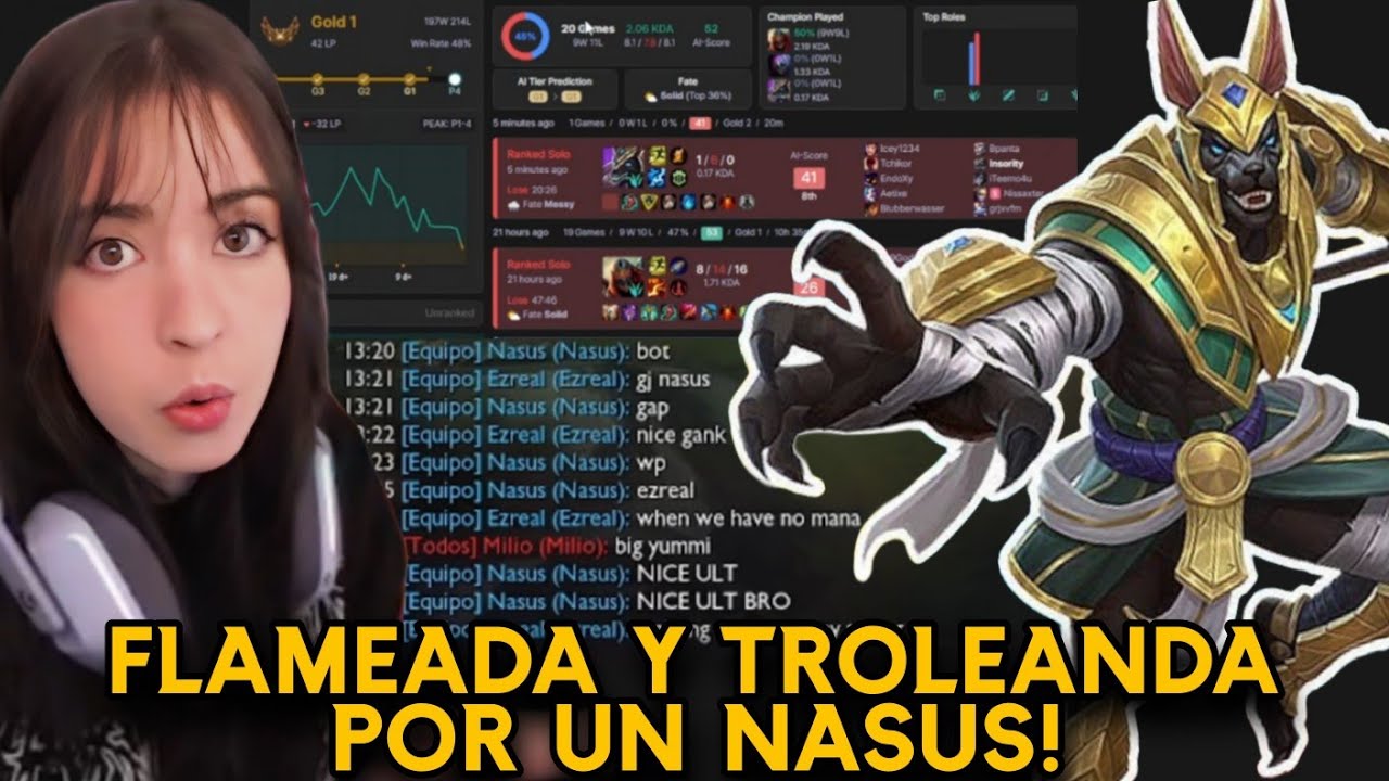 NISSA LE ARRUINÓ LA VIDA A UN NASUS Y DOMO A UN FALSO BASADO? | Nissaxter