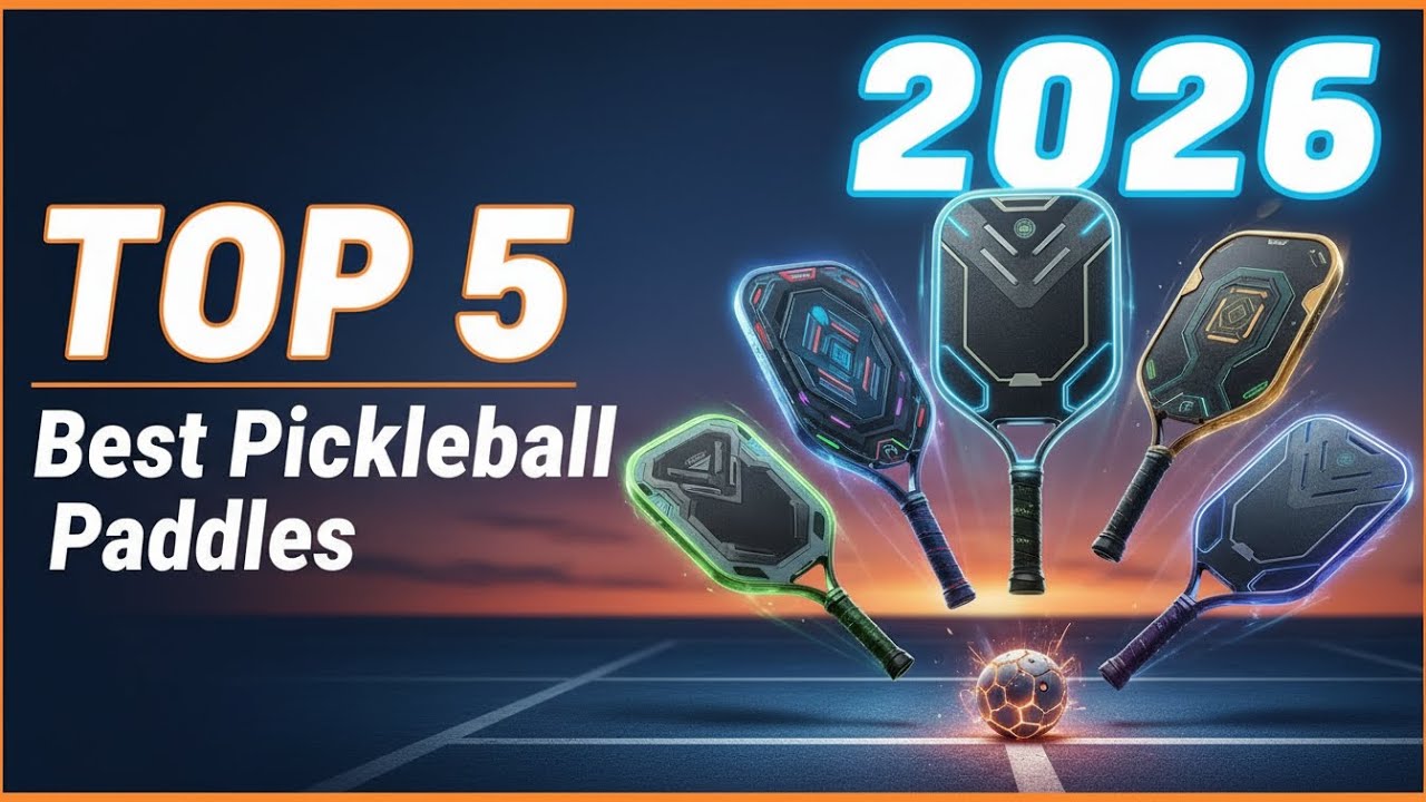 Top 5 Best Pickleball Paddles 2025 (Ranked & Reviewed)
